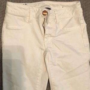 White Skinny Jeans Full